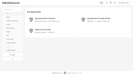 Gestión de entidades